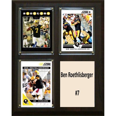 Ben Roethlisberger Pittsburgh Steelers 8 x 10 Plaque