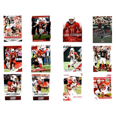 Arizona Cardinals Larry Fitzgerald Trading Cards Set