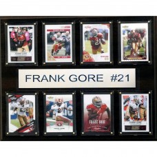 San Francisco 49ers Frank Gore 12 x 15 Plaque