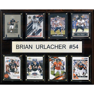 Chicago Bears Brian Urlacher 12 x 15 Plaque