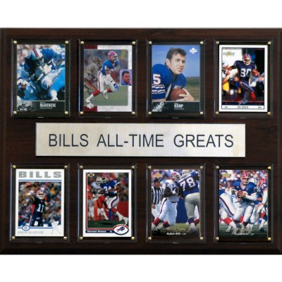 Buffalo Bills 12 x 15 All-Time Greats Plaque