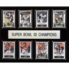 Denver Broncos Super Bowl 50 Champions 12 x 15 Plaque