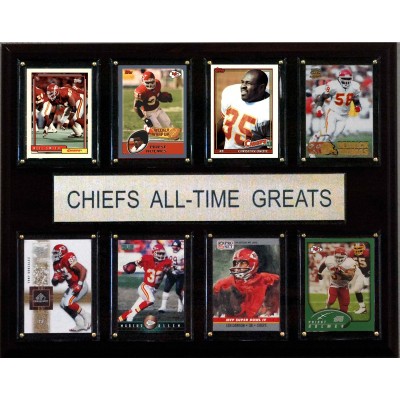Kansas City Chiefs 12 x 15 All-Time Greats Plaque