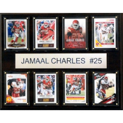 Jamaal Charles Kansas City Chiefs 12 x 15 Plaque