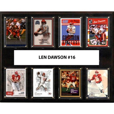 Len Dawson Kansas City Chiefs 12 x 15 Plaque