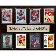 Kansas City Chiefs Super Bowl LIV Champions 12 x 15 Plaque