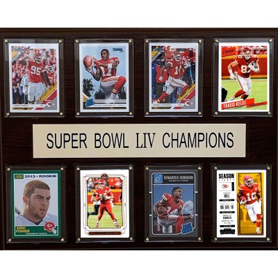 Kansas City Chiefs Super Bowl LIV Champions 12 x 15 Plaque