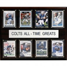 Indianapolis Colts 12 x 15 All-Time Greats Plaque
