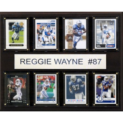 Indianapolis Colts Reggie Wayne 12 x 15 Plaque