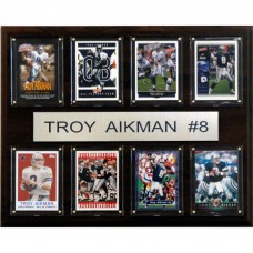 Dallas Cowboys Troy Aikman 12 x 15 Plaque
