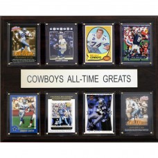 Dallas Cowboys 12 x 15 All-Time Greats Plaque