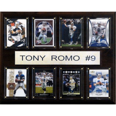 Dallas Cowboys Tony Romo 12 x 15 Plaque