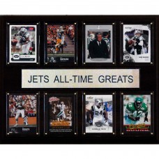 New York Jets 12 x 15 All-Time Greats Plaque New York Jets 12 x 15 All-Time Greats Plaque
