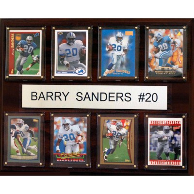 Detroit Lions Barry Sanders 12 x 15 Plaque