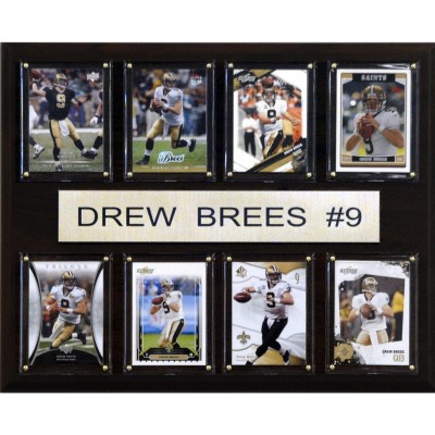 New Orleans Saints Drew Brees 12 x 15 Plaque
