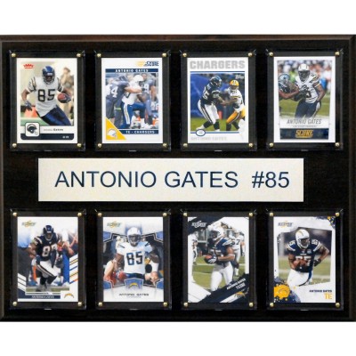 Los Angeles Chargers Antonio Gates 12 x 15 Plaque