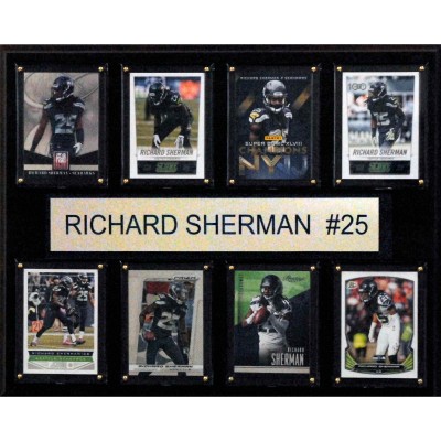 Seattle Seahawks Richard Sherman 12 x 15 Plaque