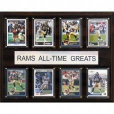 Los Angeles Rams 12 x 15 All-Time Greats Plaque
