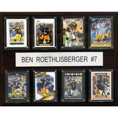 Ben Roethlisberger Pittsburgh Steelers 12 x 15 Plaque