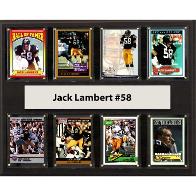 Jack Lambert Pittsburgh Steelers 12 x 15 Plaque
