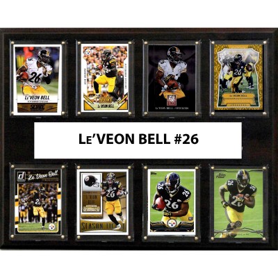 LeVeon Bell Pittsburgh Steelers 12 x 15 Plaque