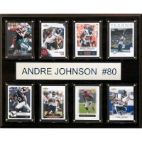 Houston Texans Andre Johnson 12 x 15 Plaque
