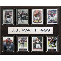 Houston Texans J.J. Watt 12 x 15 Plaque
