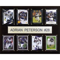 Minnesota Vikings Adrian Peterson 12 x 15 Plaque