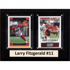 Arizona Cardinals Larry Fitzgerald 6 x 8 Plaque