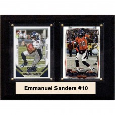 Denver Broncos Emmanuel Sanders 6 x 8 Plaque