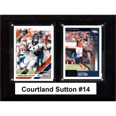 Denver Broncos Courtland Sutton 6 x 8 Plaque