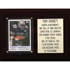 Dallas Cowboys Tony Dorsett 6 x 8 Plaque