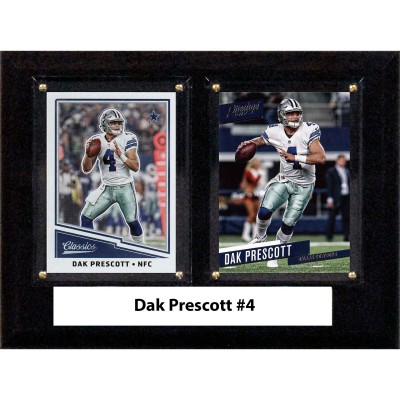 Dallas Cowboys Dak Prescott 6 x 8 Plaque