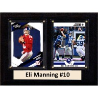 New York Giants Eli Manning 6 x 8 Plaque