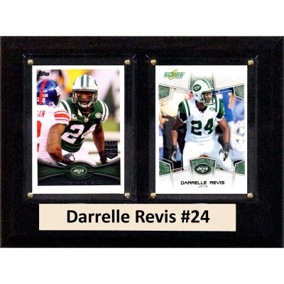 New York Jets Darrelle Revis 6 x 8 Plaque