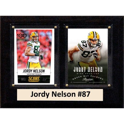 Green Bay Packers Jordy Nelson 6 x 8 Plaque