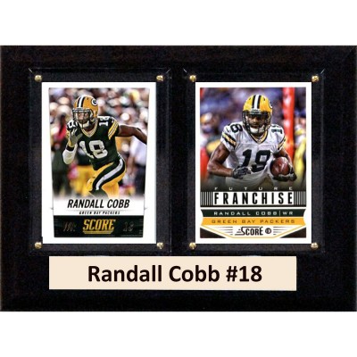 Green Bay Packers Randall Cobb 6 x 8 Plaque
