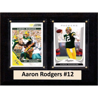 Green Bay Packers Aaron Rodgers 6 x 8 Plaque