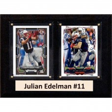 New England Patriots Julian Edelman 6 x 8 Plaque