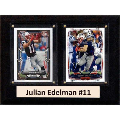 New England Patriots Julian Edelman 6 x 8 Plaque