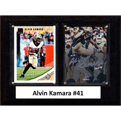 New Orleans Saints Alvin Kamara 6 x 8 Plaque