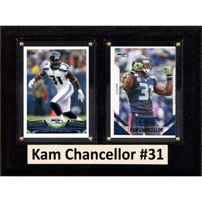 Seattle Seahawks Kam Chancellor 6 x 8 Plaque