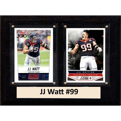 Houston Texans J.J. Watt 6 x 8 Plaque