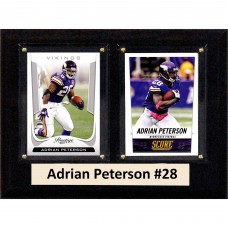 Minnesota Vikings Adrian Peterson 6 x 8 Plaque