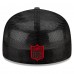 Бейсболка Tampa Bay Buccaneers New Era 2021 NFL Draft On-Stage 59FIFTY - Graphite/Red