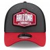 Бейсболка Arizona Cardinals New Era 2021 NFL Draft Trucker 39THIRTY - Graphite/Cardinal
