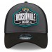 Бейсболка Jacksonville Jaguars New Era 2021 NFL Draft Trucker 39THIRTY - Graphite/Black