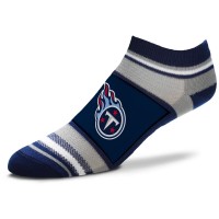 Tennessee Titans For Bare Feet Womens Marquis Addition No Show Ankle Socks