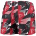 Плавательные шорты Atlanta Falcons FOCO Geo Print - Red/Black