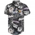 Рубашка с коротким рукавом Las Vegas Raiders FOCO Thematic - Black